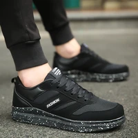 2020 spring new mens shoes sneakers breathable fashion increase mens casual students lace light and comfortable net shoes