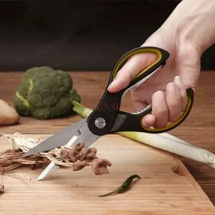 Бытовые кухонные ножницы, ножницы для продуктов, многофункциональные ножницы, ножницы для курицы, мяса, ножницы, ножницы для овощей от AliExpress WW