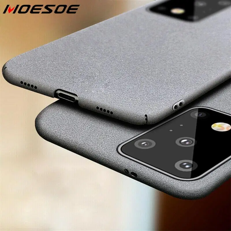 

Sandstone Matte Phone Case For Samsung A52 A72 Note 20 Ultra A51 A71 A50 Cases Ultra Thin Hard PC Cover Samsung S21 Plus S20 FE