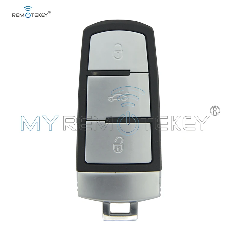 Чехол Remtekey для автомобильного ключа без ключа для VW Volkswagen Magotan Passat CC 2005-2010 3C0 959 752BA 3 кнопки