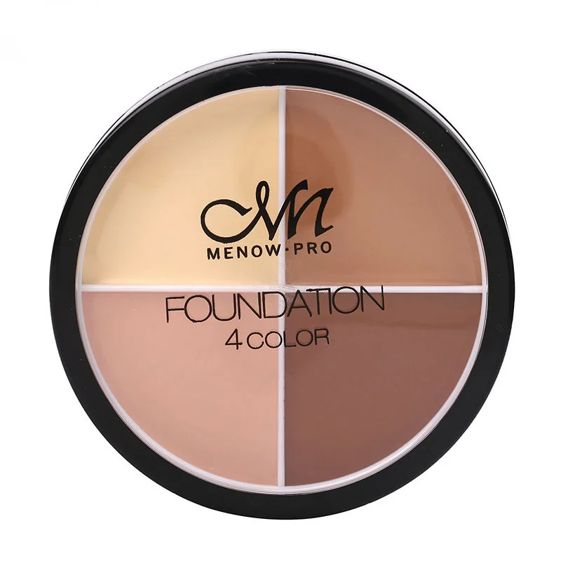 

Brand Menow C14002 4 Colors Makeup Face Concealer Cream Long Lasting Waterproof Palette Cosmetics Facial concealer