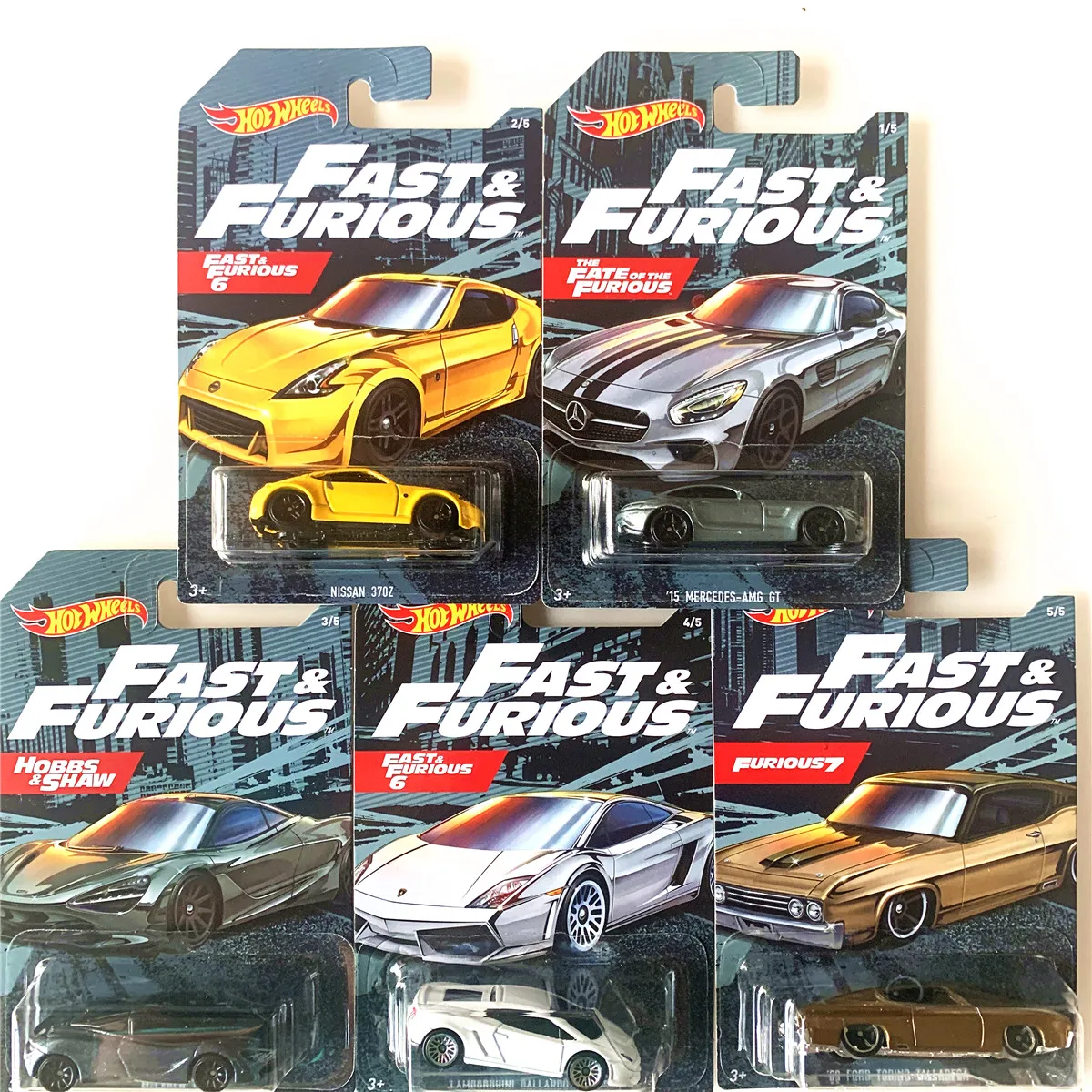 Mattel Hot Wheels Qpicar металлический автомобиль модель литый под давлением 1/64 детский FORZA