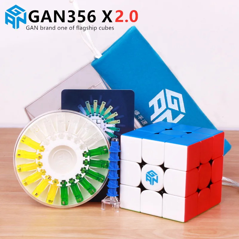 Gan 356 xs Магнитный магический скоростной куб GAN X Профессиональный Magico cubos gan пазл S