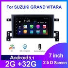 Автомагнитола 2 din для SUZUKI GRAND VITARA, мультимедийный видеопроигрыватель с GPS-навигацией, 2 ГБ + 32 ГБ, экран 7 дюймов, Android 9,1, для SUZUKI GRAND VITARA 2005, 2006, 2007, 2008-2015