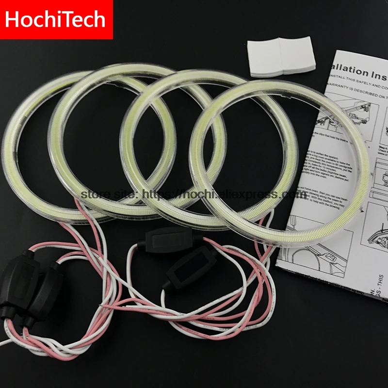 Высокое качество COB светодиодный светильник Белый Halo Cob Led Angel Eyes Ring Error Free для