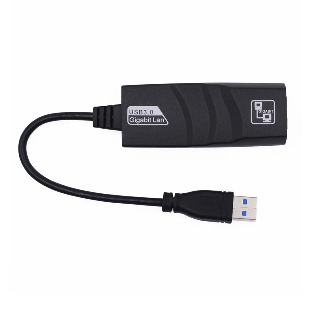 USB Ethernet адаптер Сетевая карта 3 0 к RJ45 Lan гигабитный Интернет для компьютера Macbook ПК
