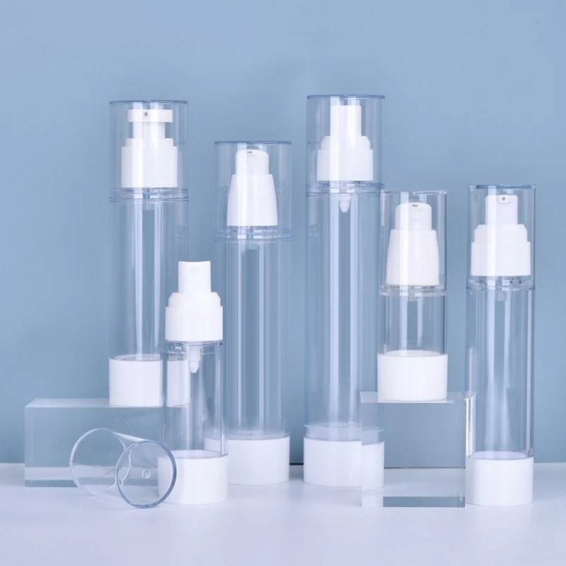 Безвоздушный насос бутылки вакуумные многоразовые Многоразовые Пластиковые