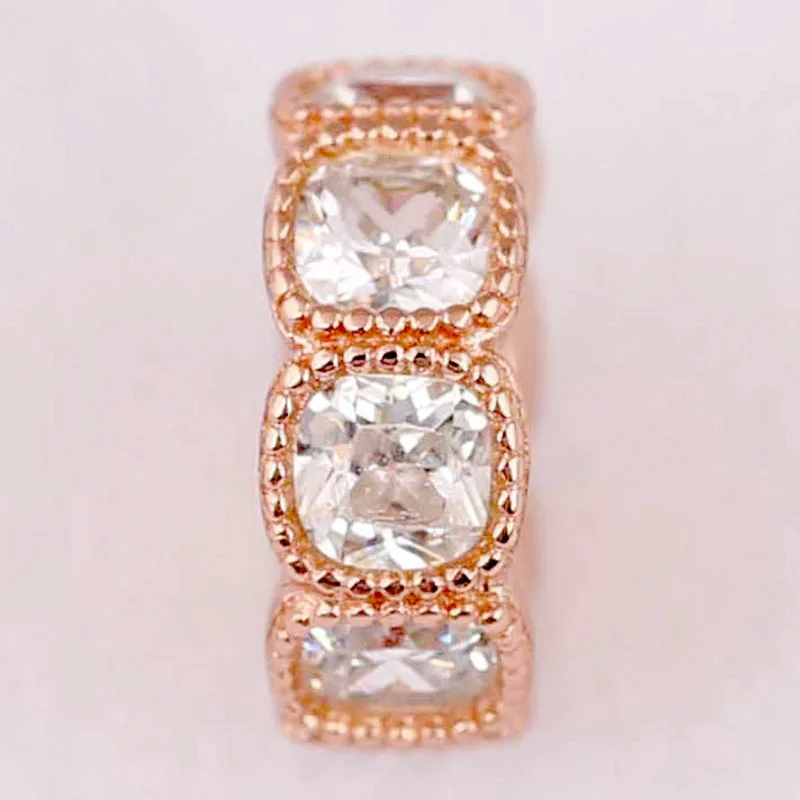 

Оригинальная подвеска-распорка из розового золота с бусинами-кристаллами, подходит для женского браслета, украшения для рукоделия