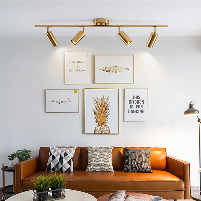 Регулируемый потолочный светильник s коридор металлический светодиодный E27