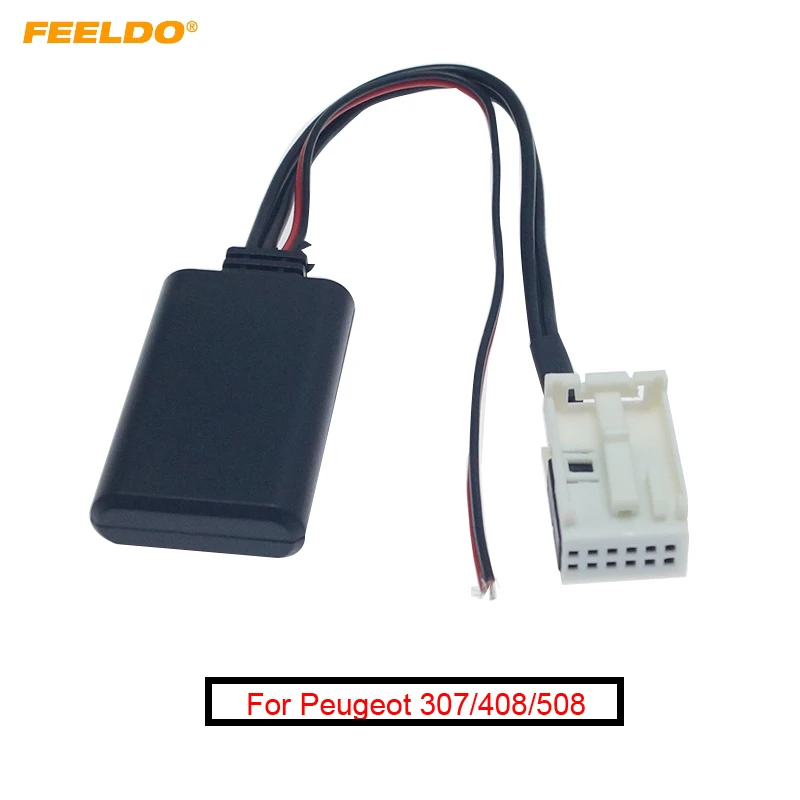 Автомобильный аудиоприемник Bluetooth, Aux-адаптер для Peugeot307/408/508, Citroen C-Triumph C2 C5, радио модуль Bluetooth Aux кабель