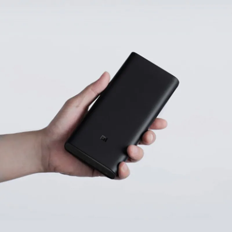 Оригинал xiaomi mobile power 3 высокая версия 20000mAh bank QC3.0 портативное зарядное устройство 2