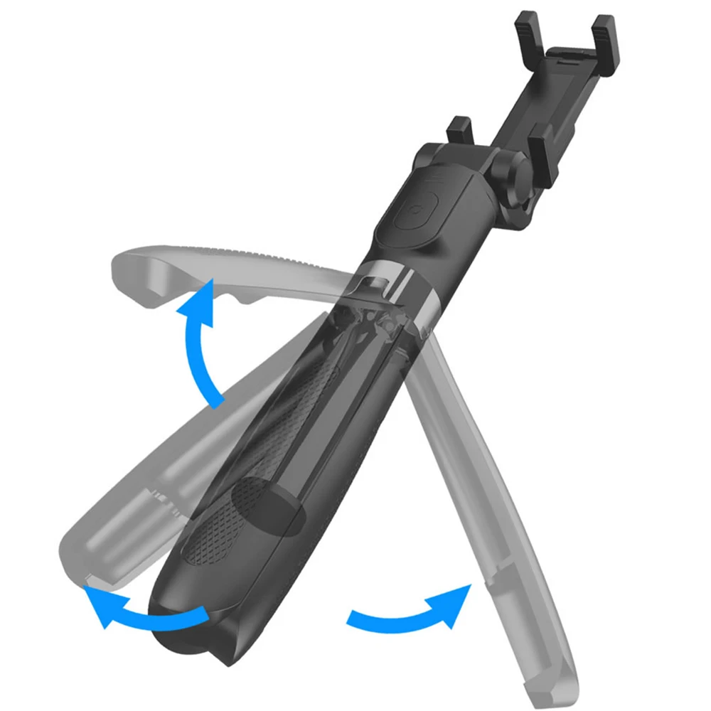 Bluetooth селфи палка со штативом из пластикового сплава для