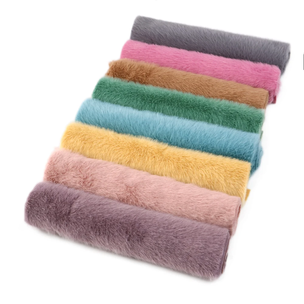 David accessories 20*34 см однотонный бархатный полиэстер Ткань Лоскутные материалы для шитья платье ткань для изготовления кукол, c8108