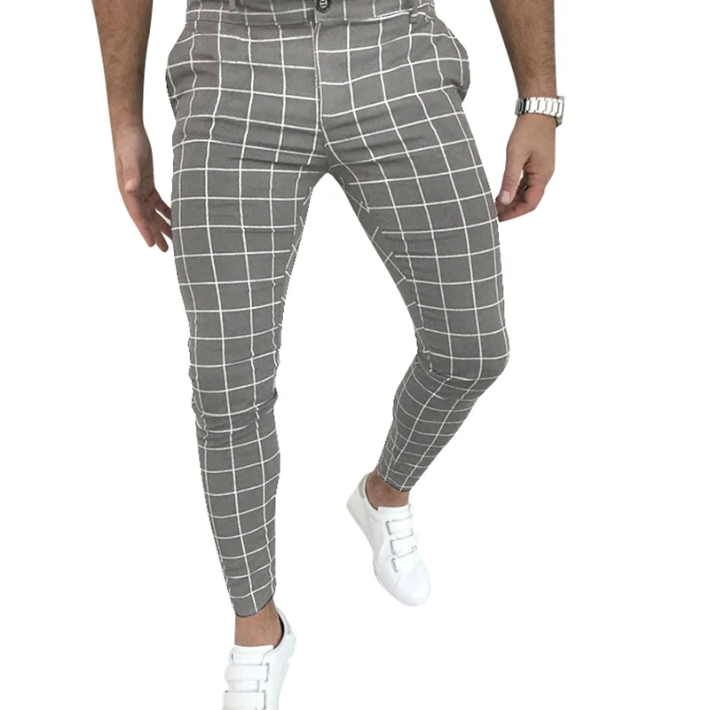 

Men's slacks men's slacks tight stretch men's check pants slim men's slacks check pants