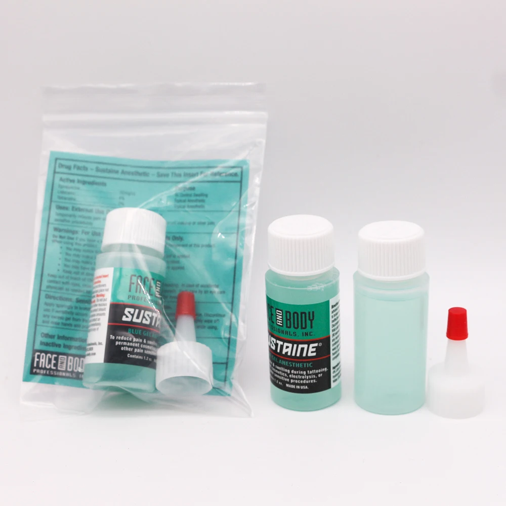 3 шт./лот 1 2 унции Профессиональный экологичный гель для лица и тела синий