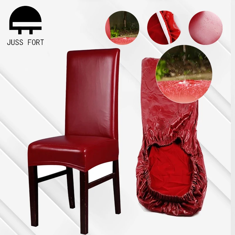 Водонепроницаемая эластичная искусственная кожа дешевые чехлы на кресло стрейч