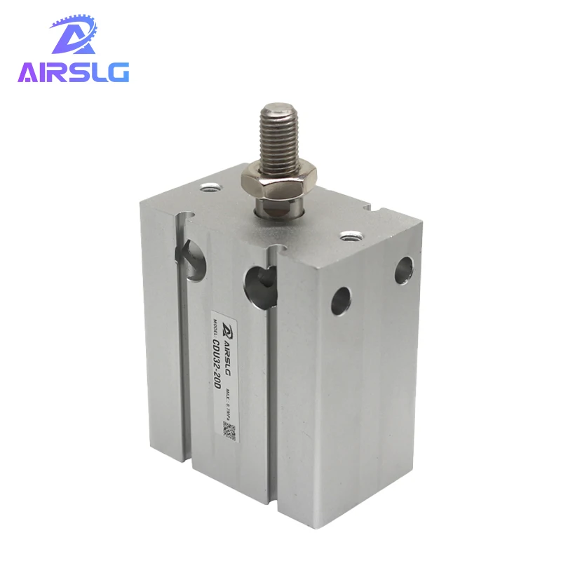 

SMC Type CDU6 CDU10 CDU16 CDU20 CDU25 CDU32 Stroke 5-60mm Free Mount Cylinder Double Acting Built-in magnet / no magent in CDU