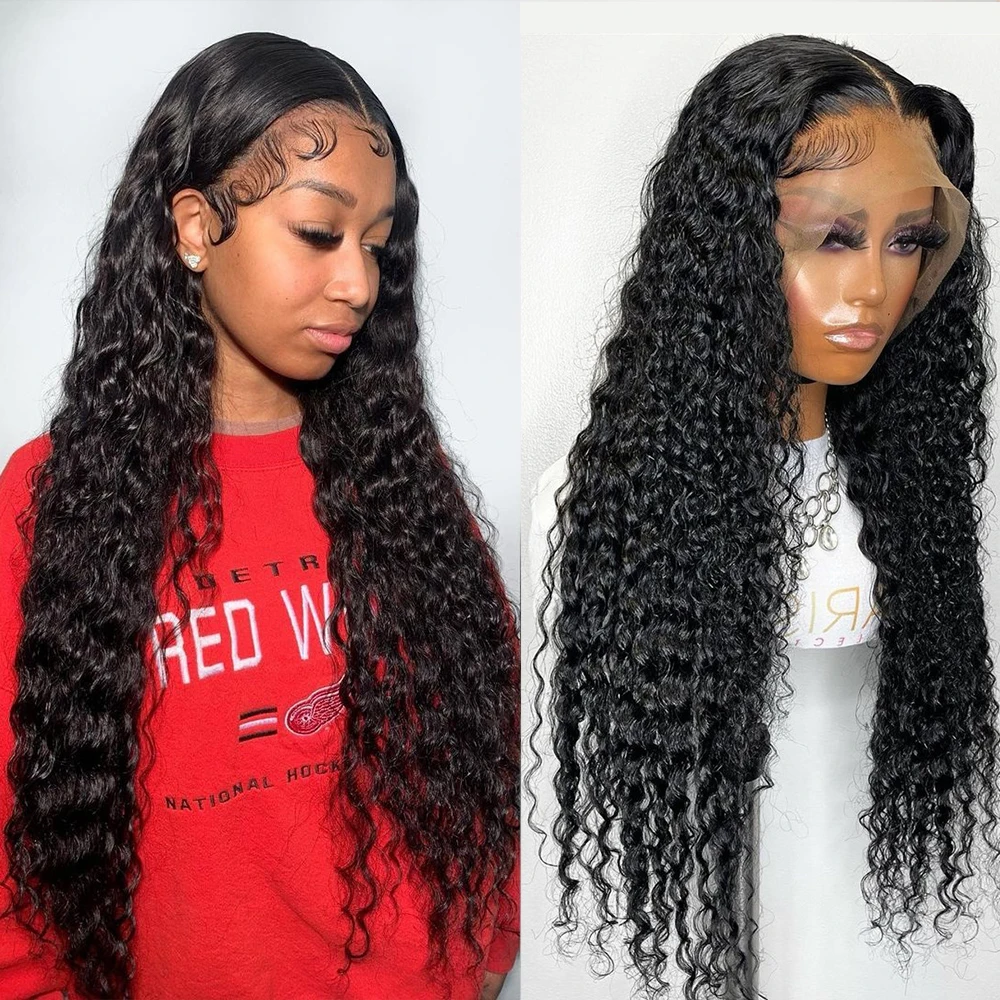 

Kinky Curly Lace Front Wig Human Hair For Women 13x4 Lace Frontal Wig Curly Human Hair Preplucked Brazilian 4x4 Lace Closure Wig