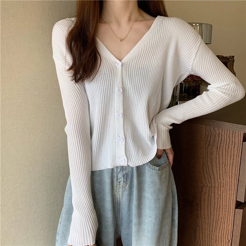 AOSSVIAO повседневный длинный вязаный кардиган для женщин Осень-зима желтый с