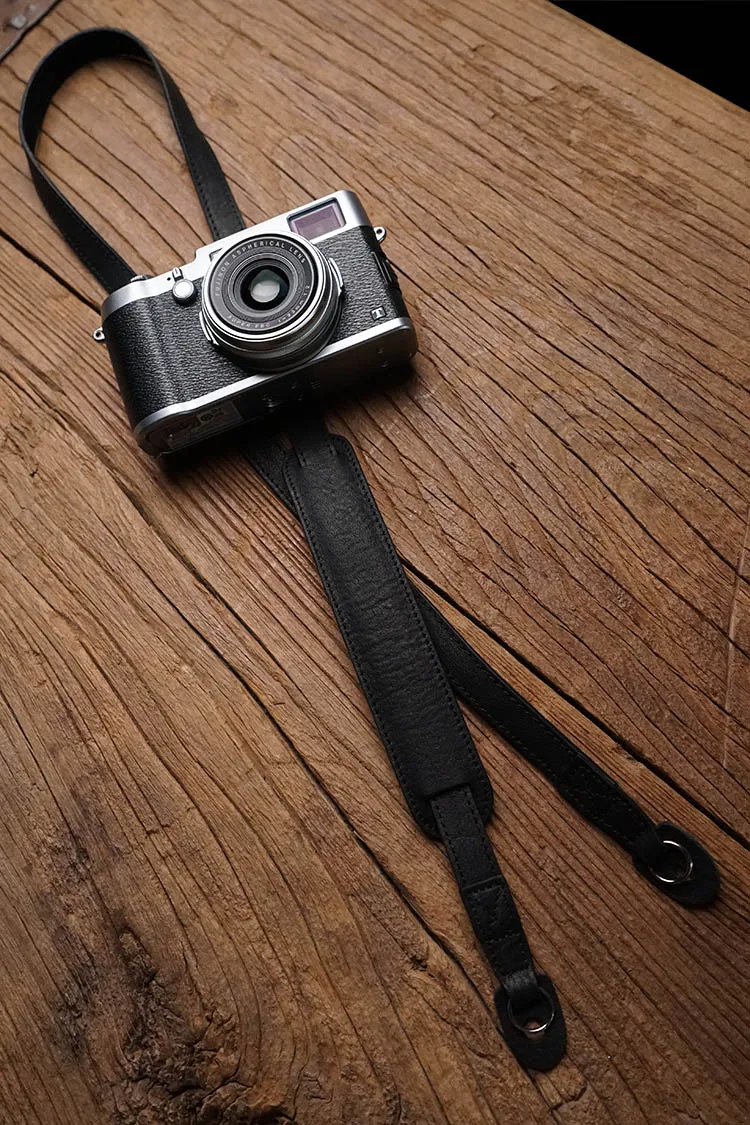 Ручной работы из натуральной кожи ремень для камеры плечевой ремень для Canon Nikon sony FUJI Fujifilm Leica Pentax