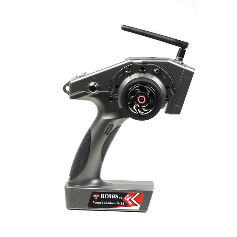

RadioLink RC6GS V2 2.4G 6CH RX RC Car Boat Controller Transmitter&R6FG Gyro Inside Receiver