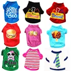 Костюм Кошки для домашних животных, маленькая собака, кошка, одежда с милым щенком, кошка, котенок, футболка, летняя жилетка для собак, рубашка, одежда на весну и лето