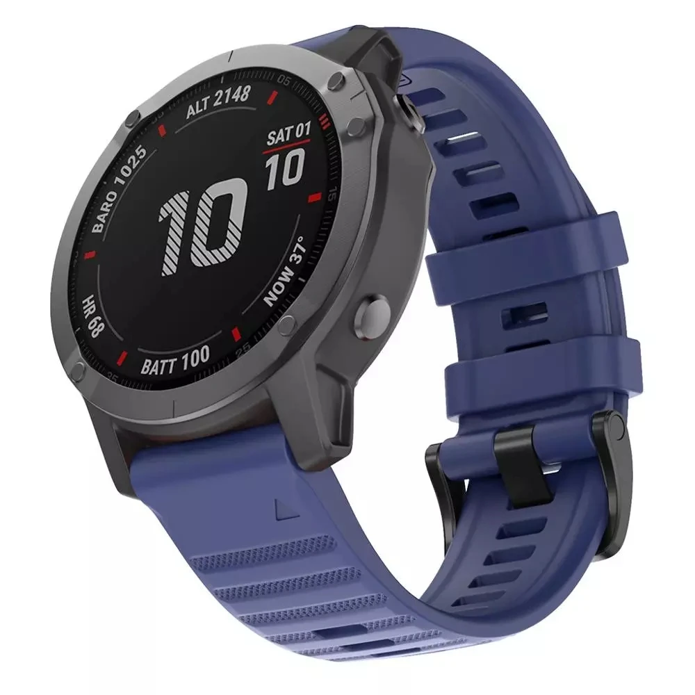 26 22 мм смарт ремешок для смарт-часов Garmin Fenix 6X 6 Pro часы быстросъемный силиконовый