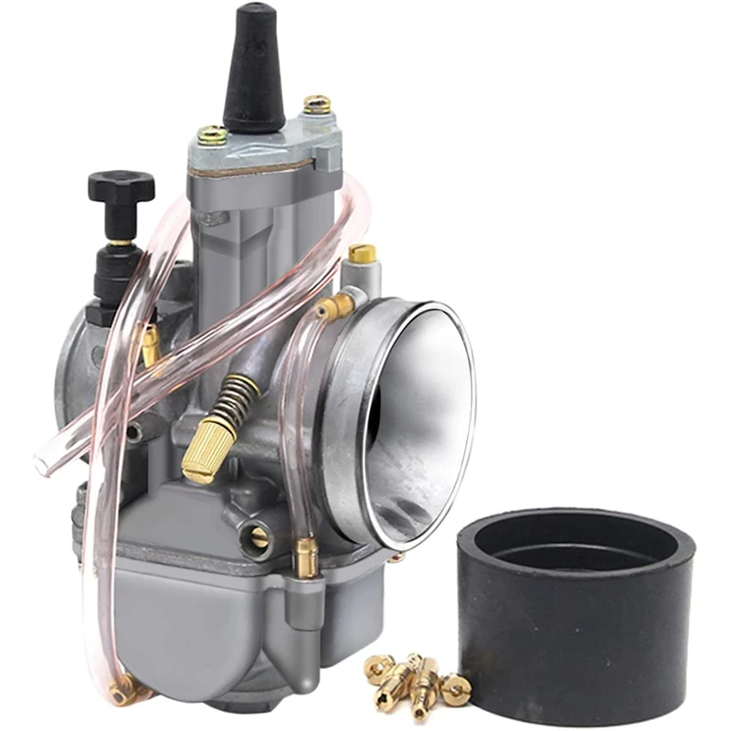 

Top!-Universal Carburetor for PWK 21mm 4T Motorcycle with Power Jet for Yamaha for Mikuni Koso for ATV
