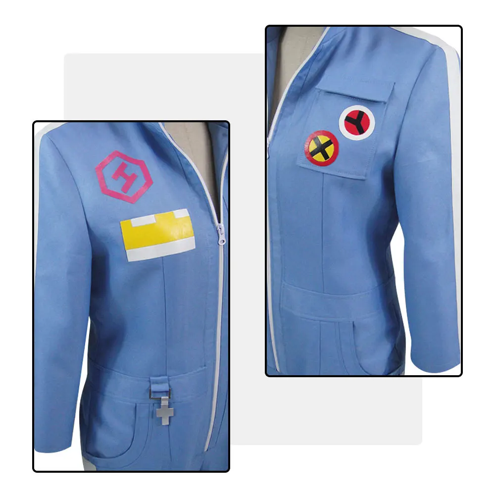 

Super DanganRonpa Cosplay Kazuichi Souda Cosplay Costume Anime Outfit Set Men Women Jumpsuit