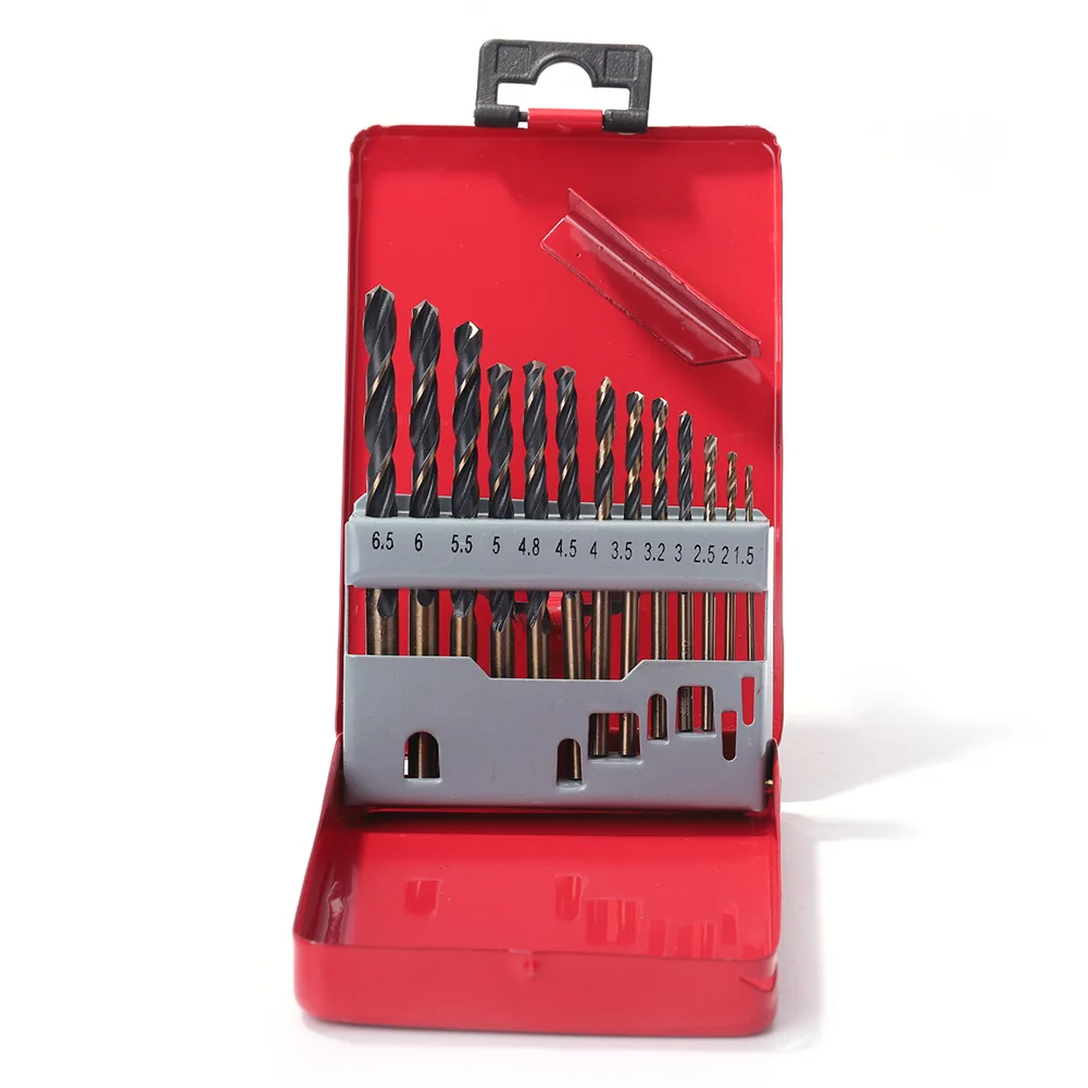 

Набор твист-сверл, комплект из 13 насадок 75 мм с ящиком для хранения, ручные инструменты для ремонта электроэнергии, Phillips Torx Hex