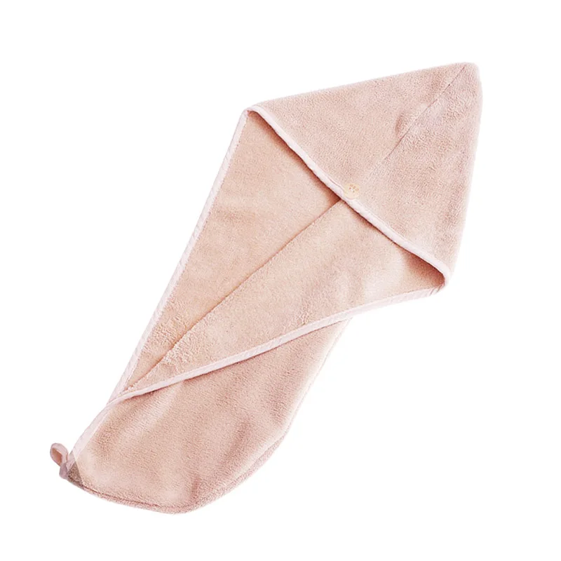 Pink Полотенца s купальные волосы быстросохнущие плотные мягкие короткие плюшевые ботинки волосы Полотенца микрофибры банные шляпа для Для женщин - Цвет: Pink