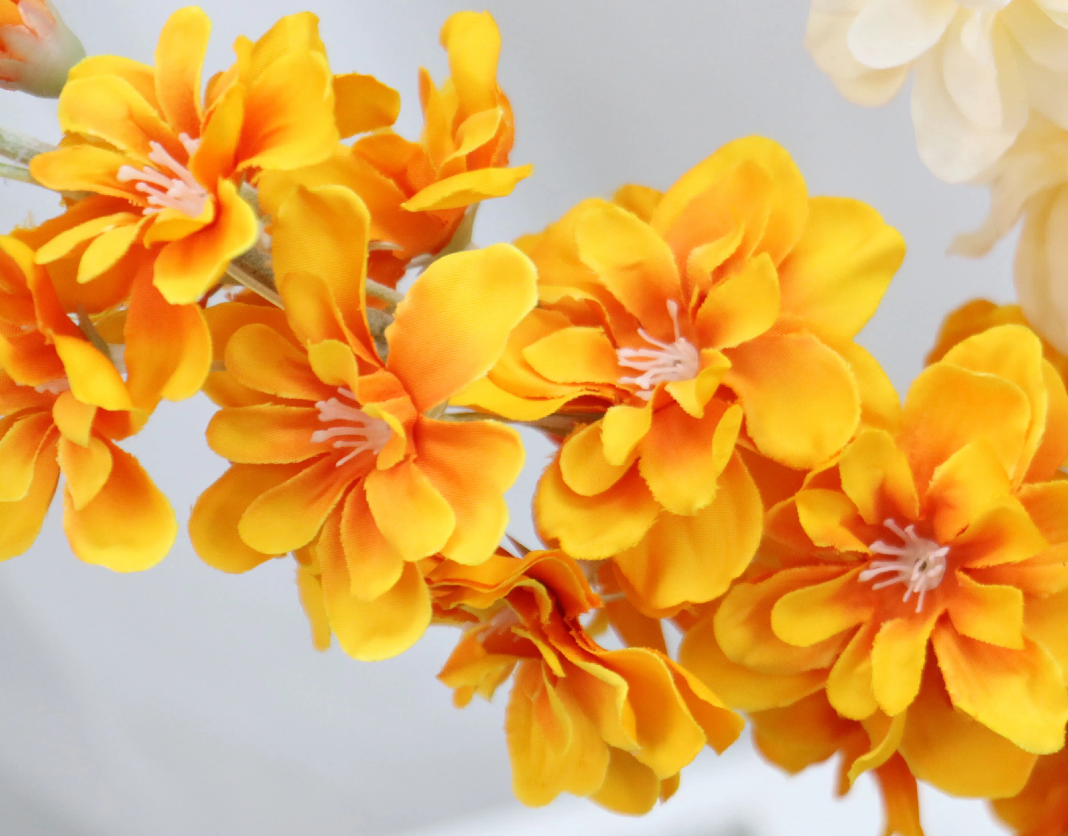 87 см фиолетовый delphinium DIY букет орхидей Шелковый гиацинт Континентальный Искусственные цветы Свадебные, домашние, вечерние, рождественские украшения