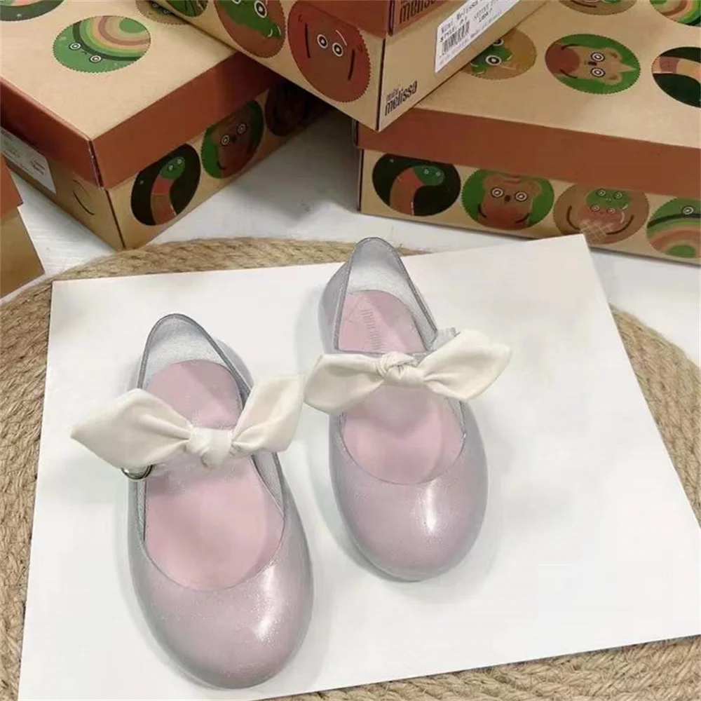 

2022 новые модные высококачественные детские мини-сандалии Melissa повседневные туфли для девочек принцессы желе туфли для девочек HMI069