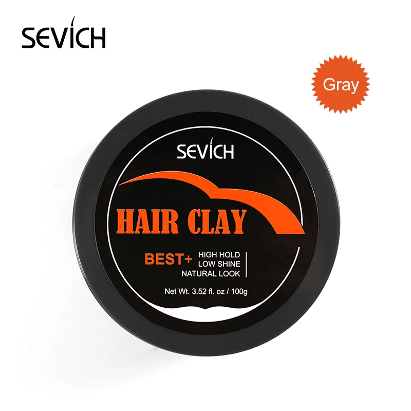 Новинка 100 г глина для укладки волос сильная фиксация прически матовая готовая