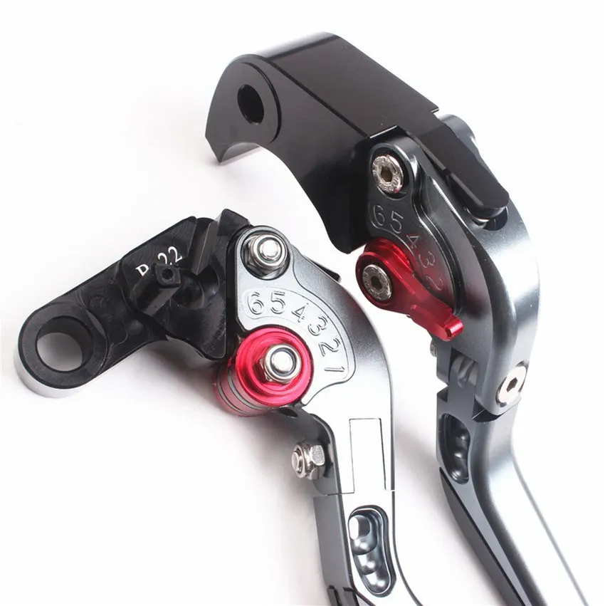 

CNC Extendable Folding Brake Clutch Levers Motorcycle Hand Controls for BMW S1000RR 2010 2011 2012 2013 2014 Gray