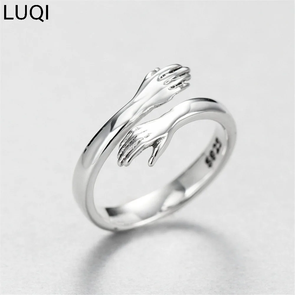 

Женское серебряное кольцо S925 в европейском и американском стиле