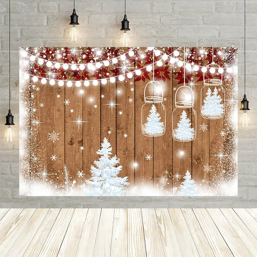 

Фон для фотосъемки Avezano зимняя деревенская деревянная доска Снежинка блестящая Звезда Новорожденный ребенок день рождения фон для фотостудии