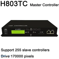 h803tc led onlineoffline master controller work with h801ra or h801rc slave controller drive 170000 pixels