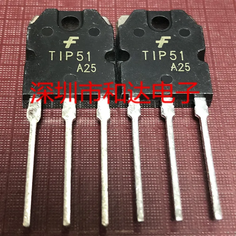 

5 шт, TIP51 TO-3P 250V 3A