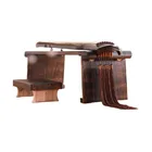 Деревянный складной стол, скамейка для пианино, азиатская китайская антикварная мебель для гостиной, традиционный деревянный пол, складной чайный столик