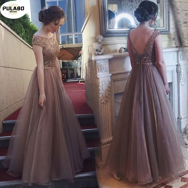 

PULABO Women Long Dress 2022 Backless Sleeveless Chiffon Elegant Vintage Ladies Bridesmaid Party Maxi Dress Vestidos New