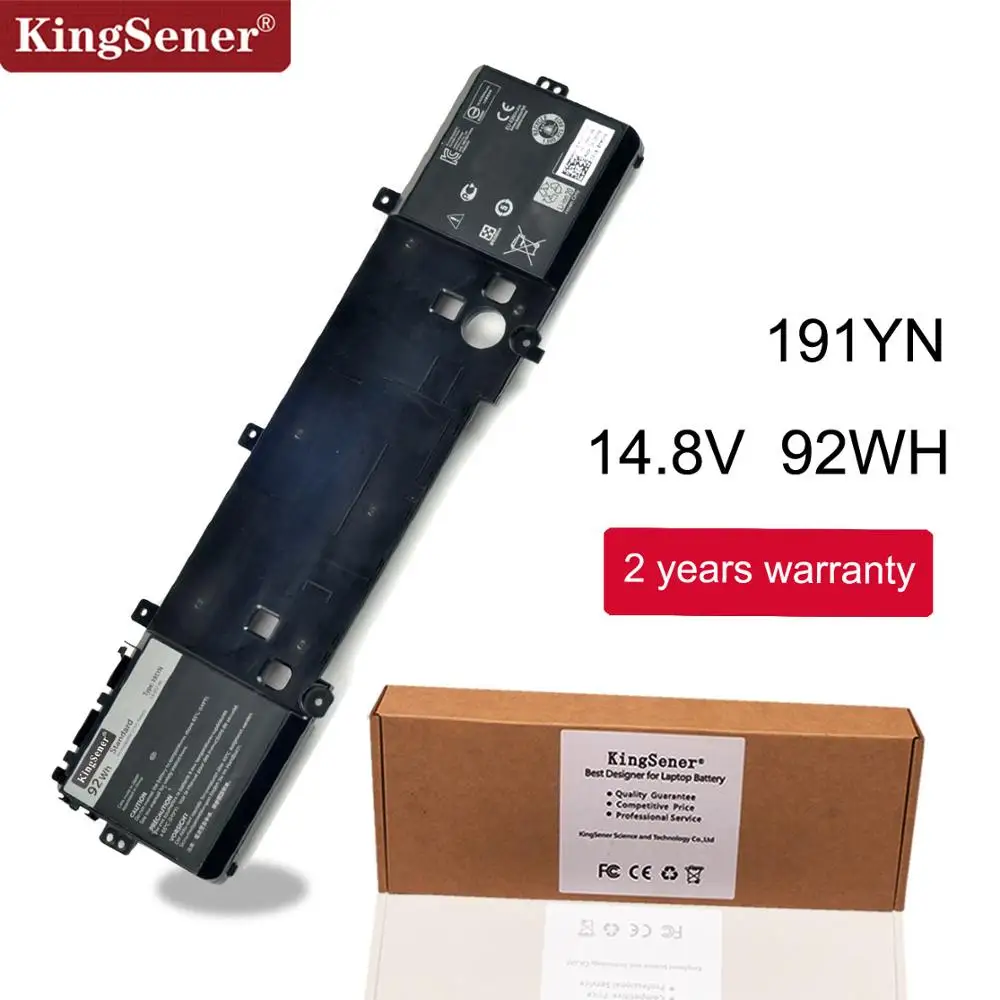 Новый аккумулятор Kingsener 191YN для ноутбука DELL Alienware 15 R1 R2 ALW15ED 1828 ALW15CD 1718 ALW15ER 3718 2F3W1 14 8 V