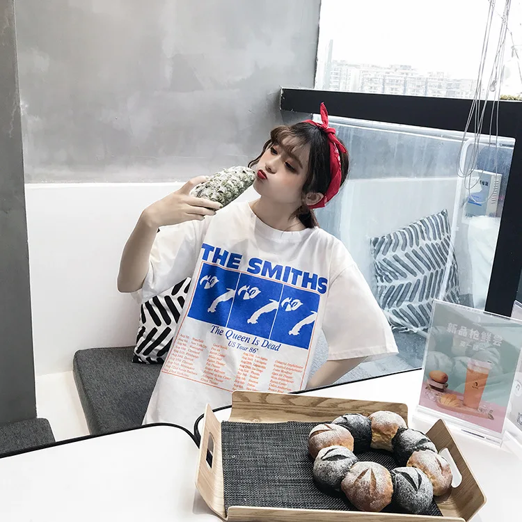 Винтажные повседневные белые хлопковые универсальные свободные новые модные