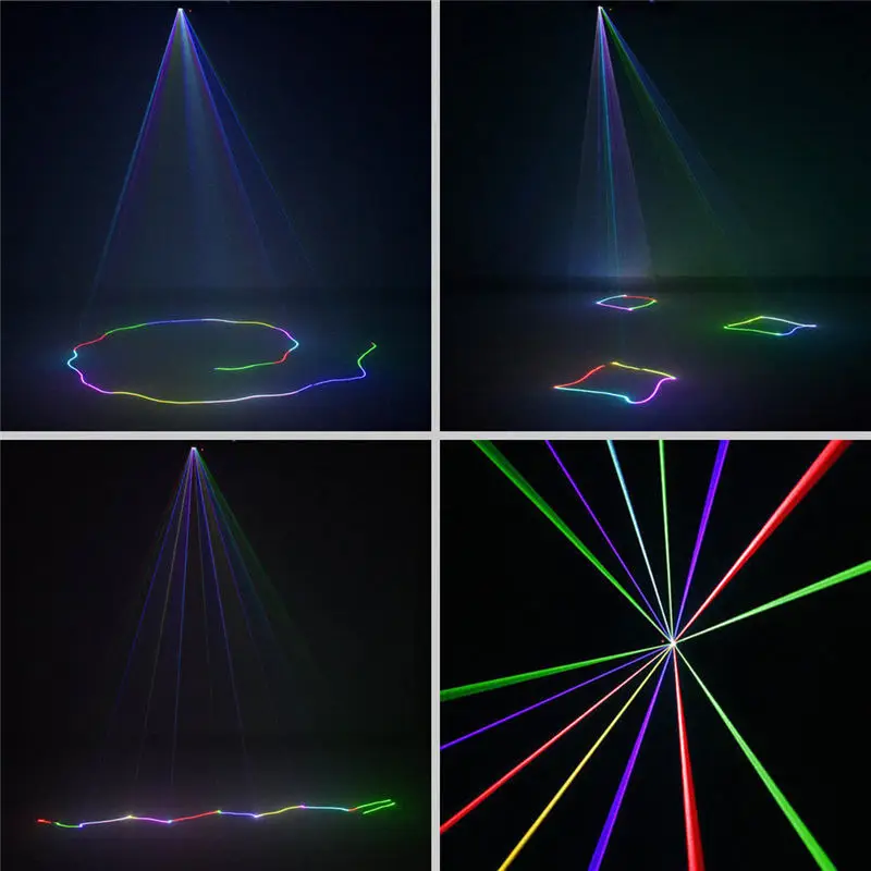 Лазерный проектор красный зеленый синий 400 МВт|Эффект освещения сцены| |