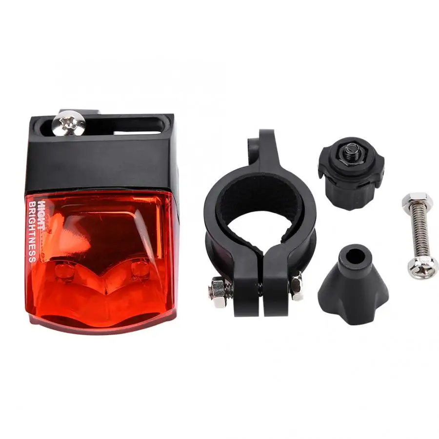 Автономный портативный IPX4 водонепроницаемый велосипедный задний фонарь для