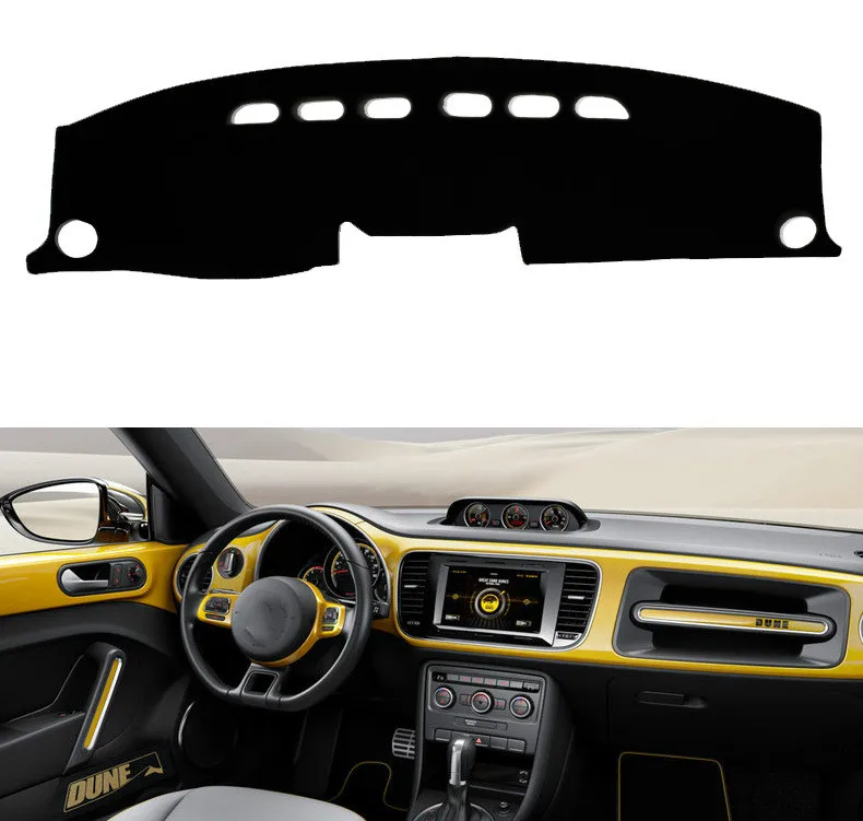 

Car Dashboard Cover Mat Pad Dash Sun Shade Instrument Carpet Accessories For Volkswagen VW Beetle 2012 2013 2014 2015 2016 2017