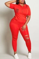 adogirl plus size s 5xl two piece set