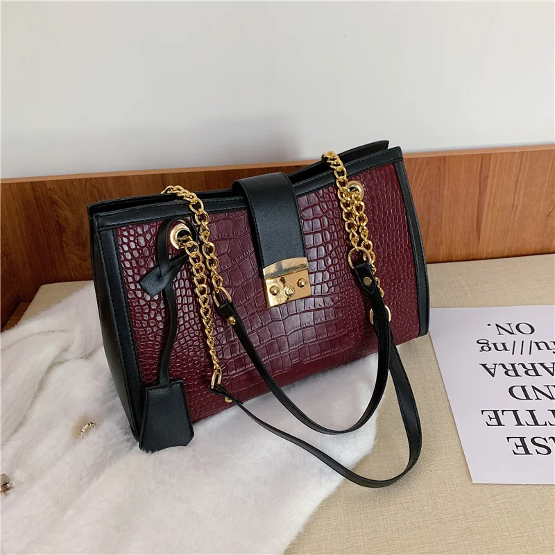 Роскошная сумка на плечо для женщин модный вместительный мессенджер из