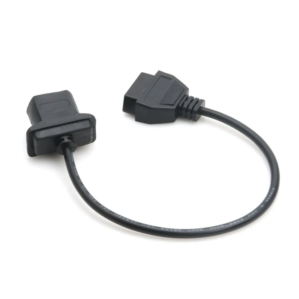 Новый 17pin женский Интерфейс для Mazda 17 Pin к 16Pin мужской OBD2 OBD II кабель соединительный