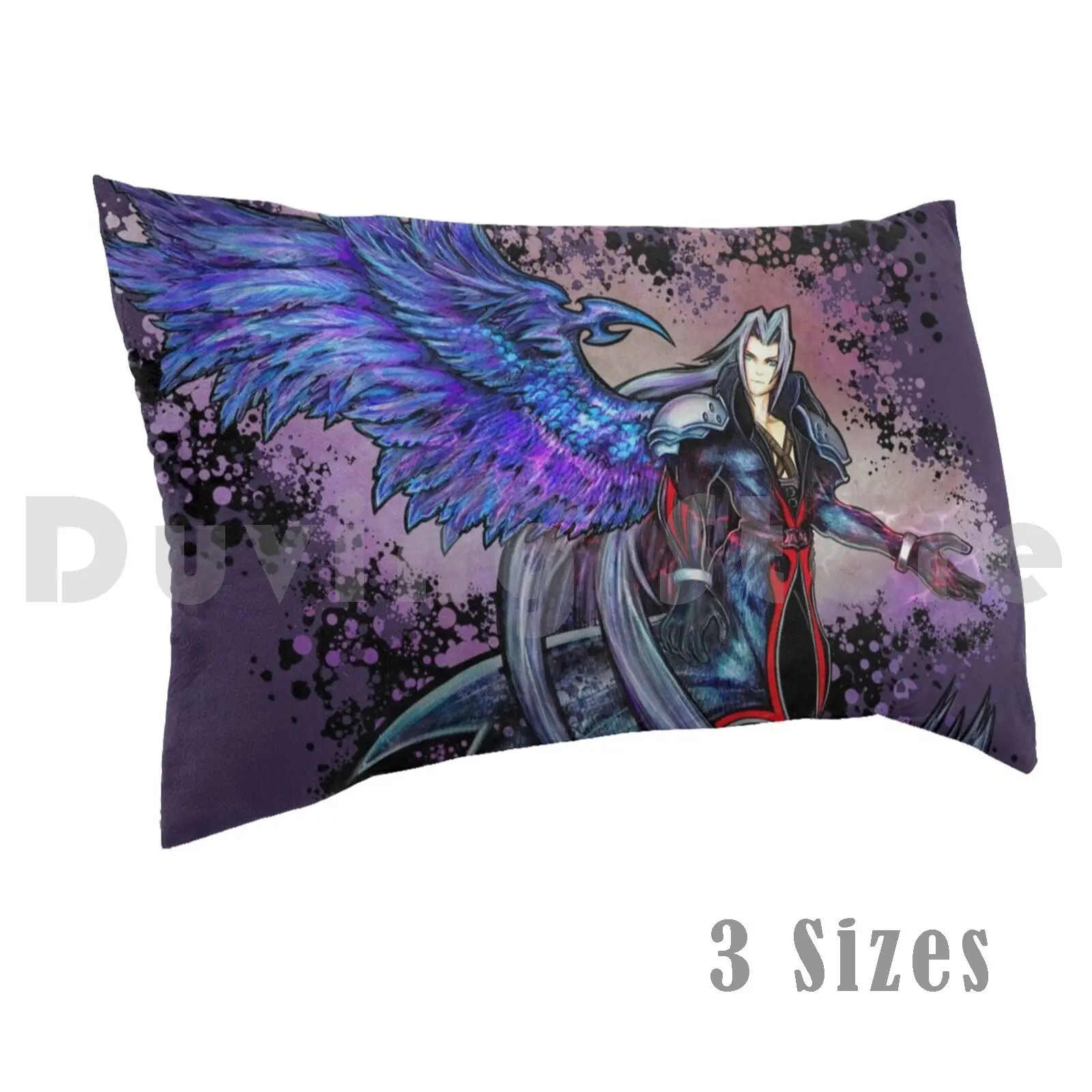 

Kh Owa Seph : Pillow Case Printed 50x75 Sephiroth Kingdom Hearts Kh2 Ff7 One Winged Angel Final Fantasy Vii
